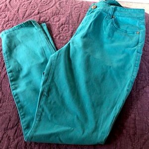cabi jeans - brand new - turquoise